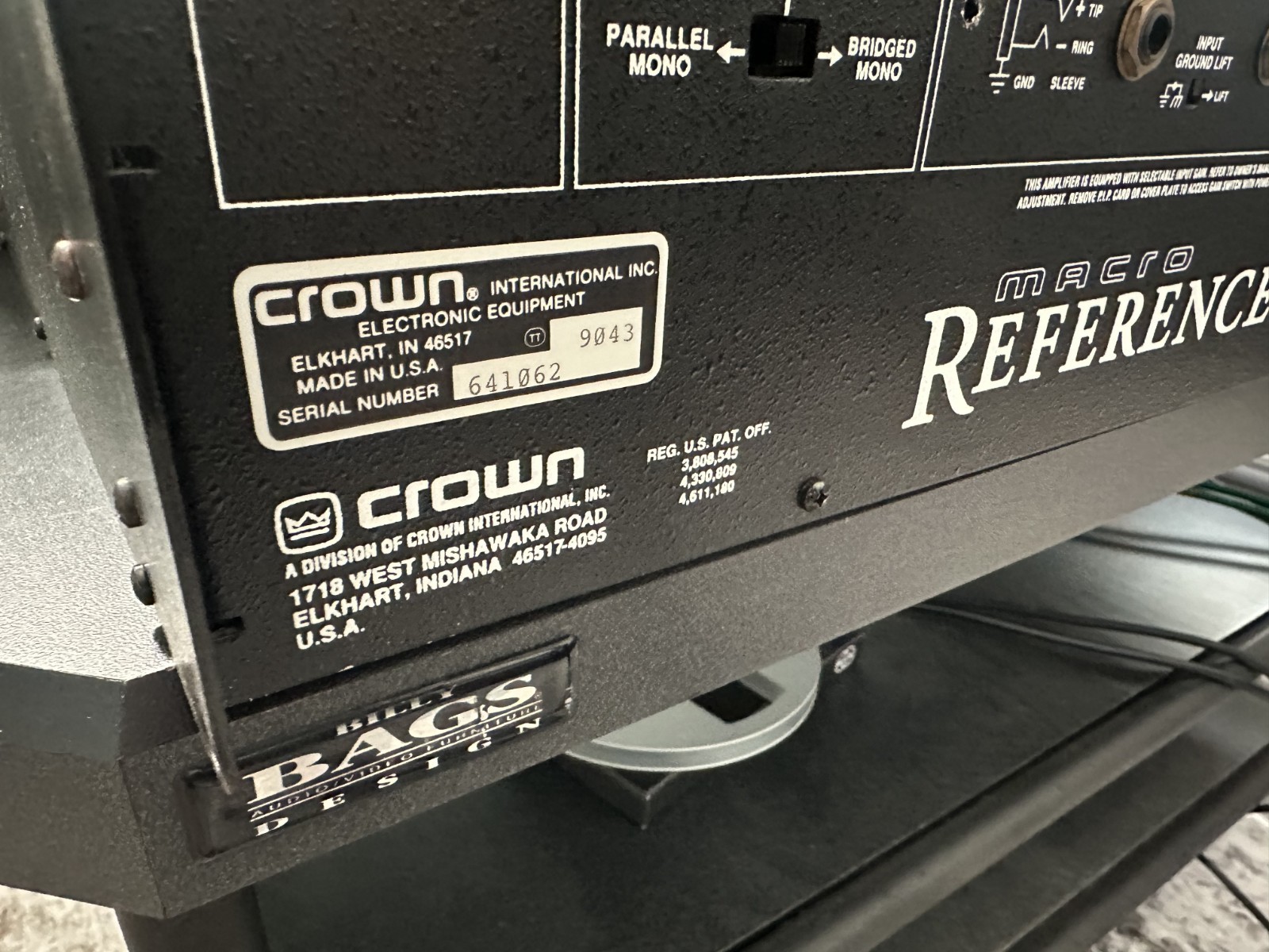Crown Macro Reference Amplifier Esoteric Version 3000W