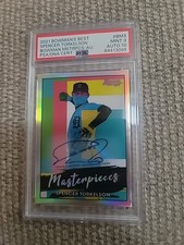 2021 Bowman's Best Bowman Masterpieces Auto #/99 Spencer Torkelson Centered
