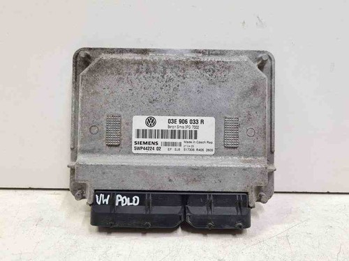 VW POLO 9N Motorsteuergerät ECU 03E906033R 5WP4422402 1.20 Petrol 2007 32719952