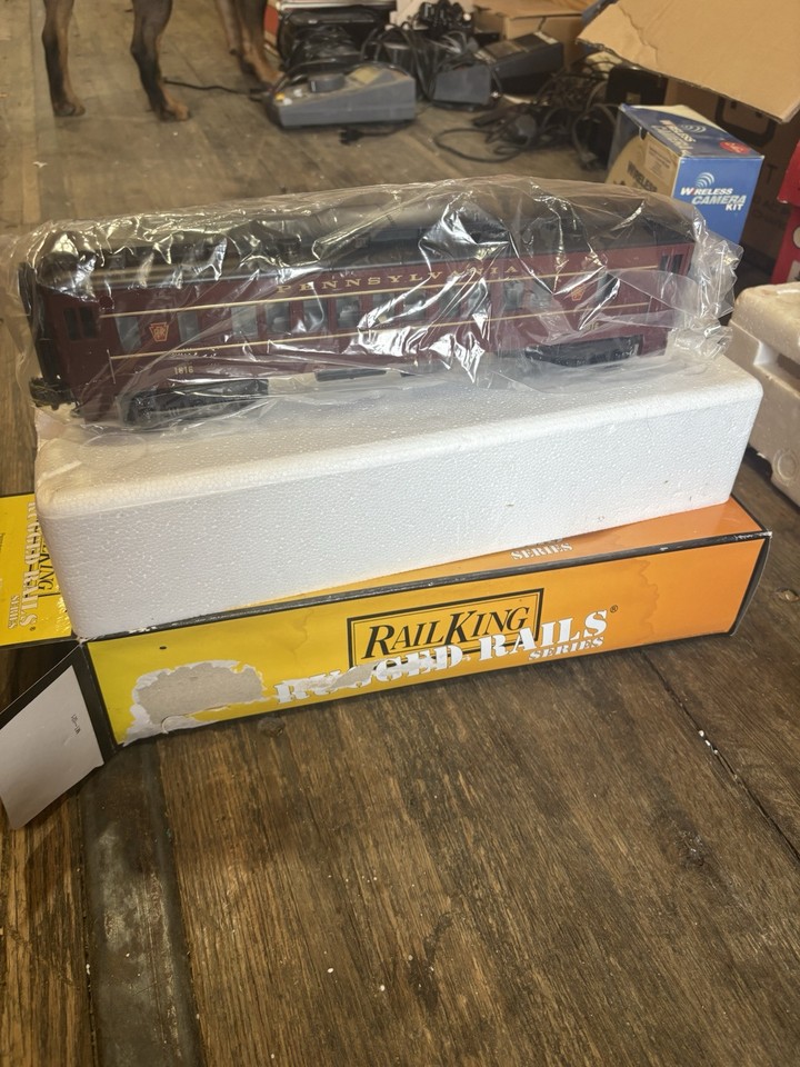 MTH Rail King Rugged Rails 33-622C Pennsylvania 0-27 Madison Passenger ...