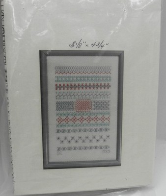 Something Different Sampler Cross Stitch Kit by Diane Evans