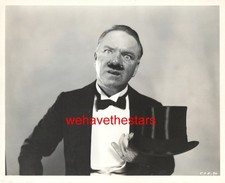 VINTAGE W.C. Fields TILLIE'S PUNCTURED ROMANCE '28 Publicity Portrait