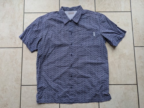 Columbia PFG Performance Fishing Gear Vented Fly Kurzarmshirt L 23,5" P2P