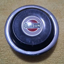 Nardi Personal Steering Wheel Horn Button Single Contact With Datsun Logo