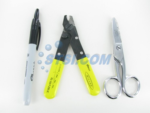 Corning TKT-UNICAM-PFC Unicam Pretium Fiber Optic Tool Kit *READ* 14 Pics! ~STSI - Picture 13 of 14