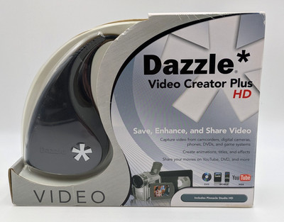 Dazzle DVC-107 Video Creator Plus HD USB Capture Device - Open Box