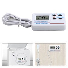 Refrigerator Thermometer with Multiple Alarm Settings for Cold Storage