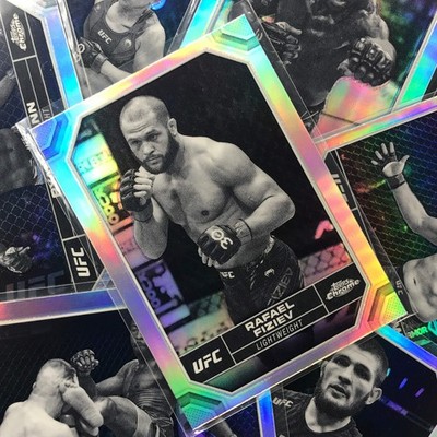 2024 Topps Chrome UFC Jalin Turner Base Negative Refractor #88