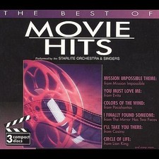 The Best of Movie Hits [Box] by Starlite Orchestra (CD NO CASE#J75