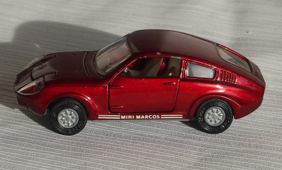 1:43 Marcos GT 850 Corgi 341  mit abnehmbaren Rädern  TOP-Zustand - Bild 4 von 4