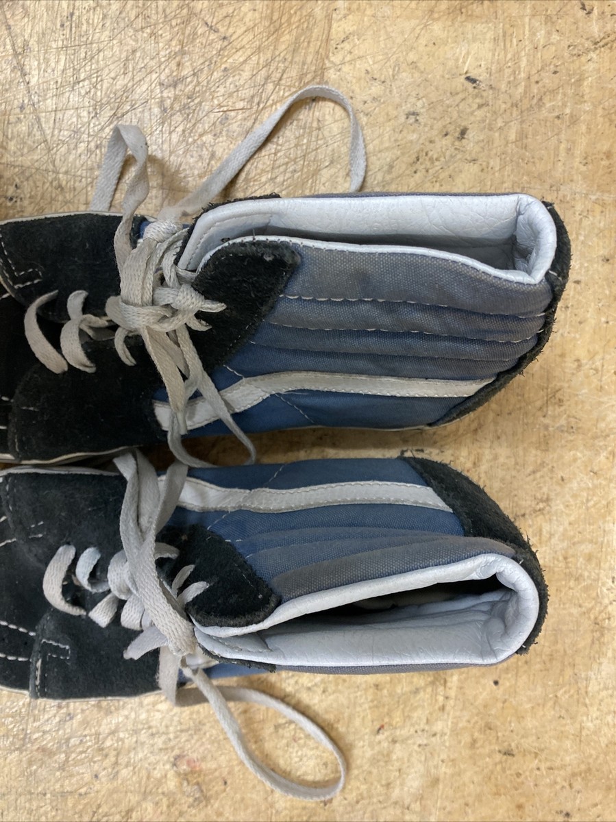 VANS old school SK8-Hi blue White Men's Size 7.5 High Top