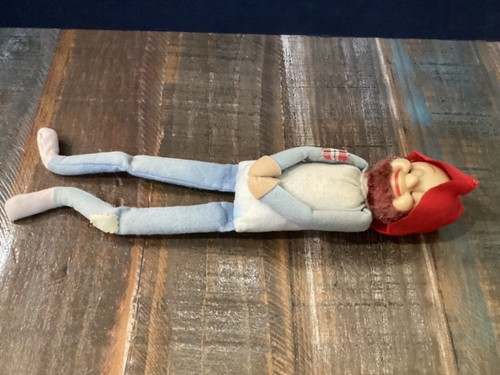 Vintage 1960's Japan Kamar inc. Living Dolls Knee Hugger 14” hillbilly doll - Picture 9 of 10