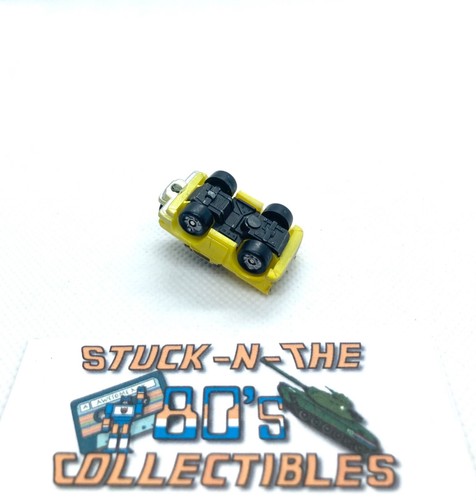 1986 Galoob Micro Machines Yellow 1956 Ford Thunderbird T-bird, Great Condition - Picture 3 of 4