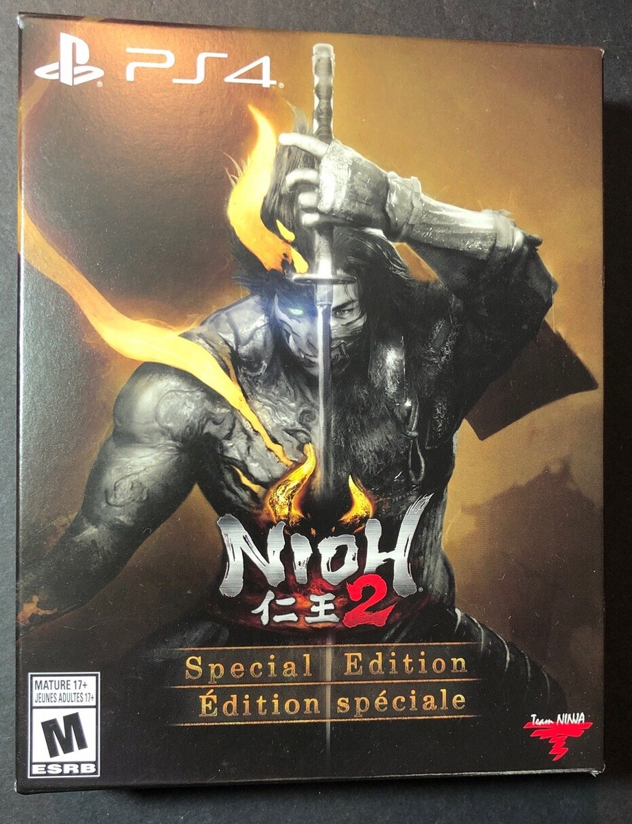 Nioh Special Edition STEELBOOK Set (PS4) NEW Australia
