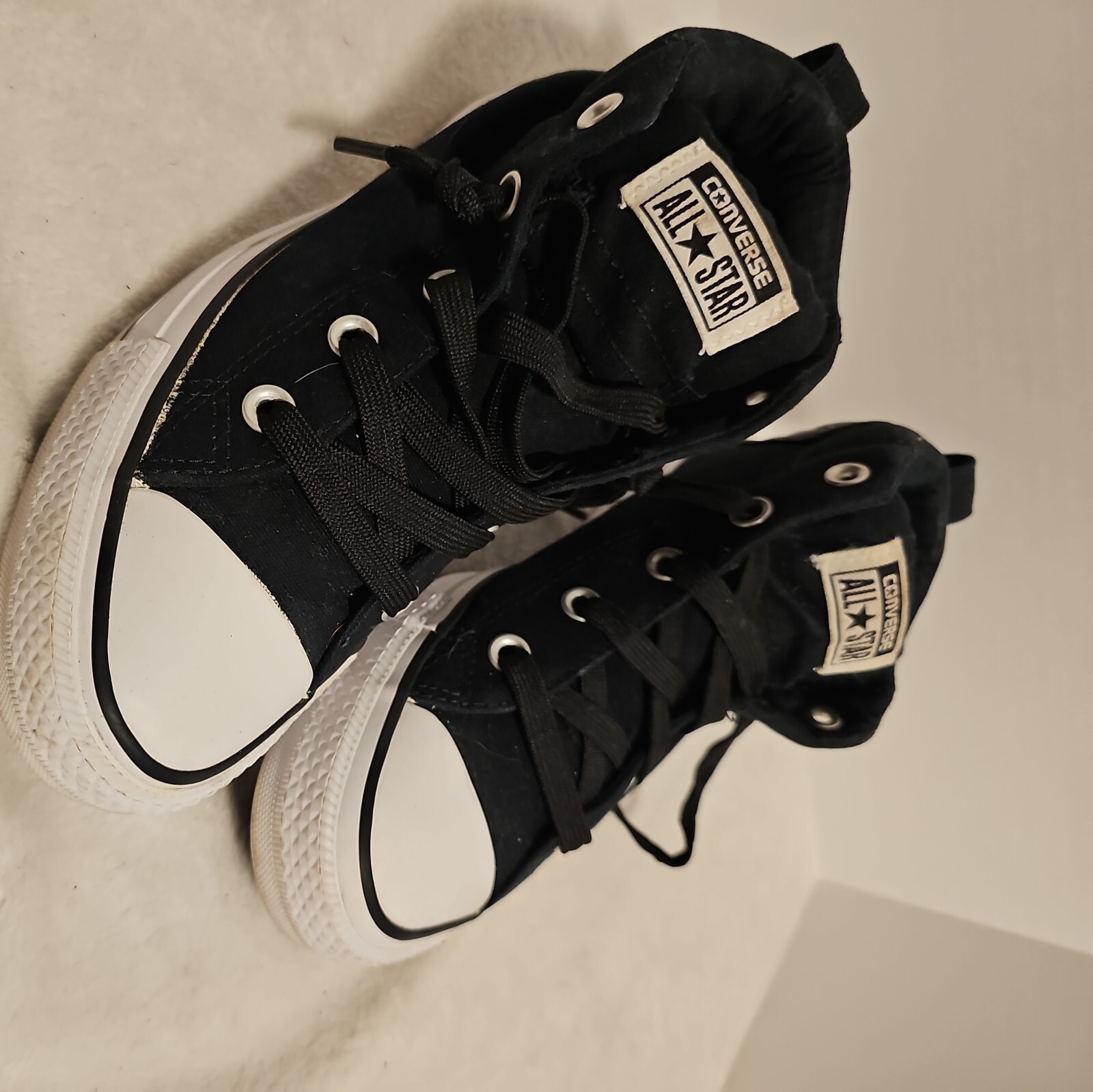 Size Converse Chuck Taylor All Star Street Mid Black