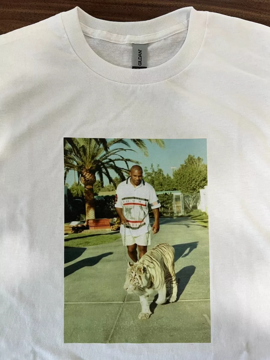 Mike Tyson Tiger T-Shirt Boxing Legend Vintage/Retro Graphic Tee