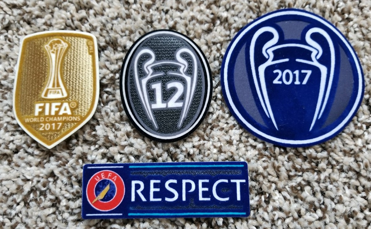 UEFA Europea Championship 2017-18 Patch Set 12 Honour Trophy UEFA Europea Championship 2017-18 Patch Set 12 Honour Trophy