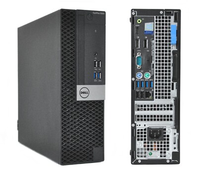 Dell OptiPlex 5050 SFF NVMe SSD - i3 i5 i7 - 8/16/32GB RAM - WLAN Windows 11 Pro