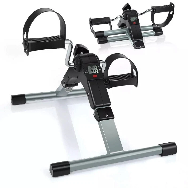Mini Cyclette Pieghevole Per Braccia E Gambe | Pedaliera Magnetica Con Display | Attrezzo Cardio Fitness Per Casa E Ufficio