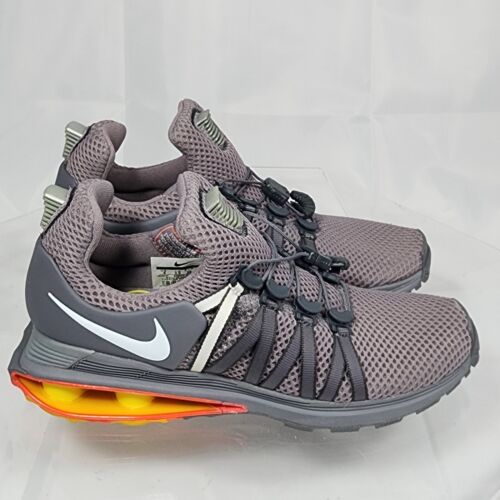 Nike Shox Gravity AQ8553-006 Gun Smoke Men Running Shoes/ Sneakers New Big Kids - Afbeelding 1 van 12