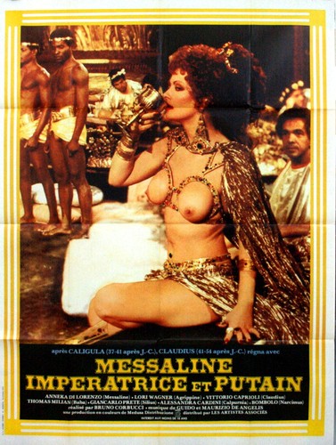 Anneka Di Lorenzo MESSALINA MESSALINA Bruno Corbucci 1977 FRENCH POSTER 47x63