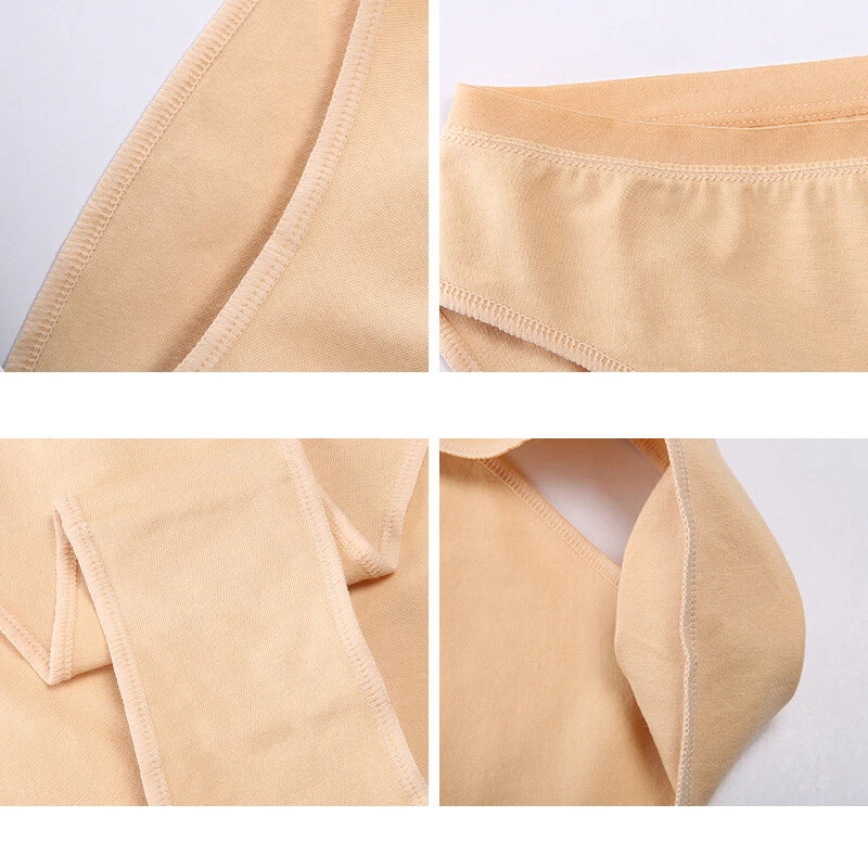 Girls Ballet Dance Seamless Knickers High Cut Cotton Briefs Gymnastics Underwear - Image 4 of 4