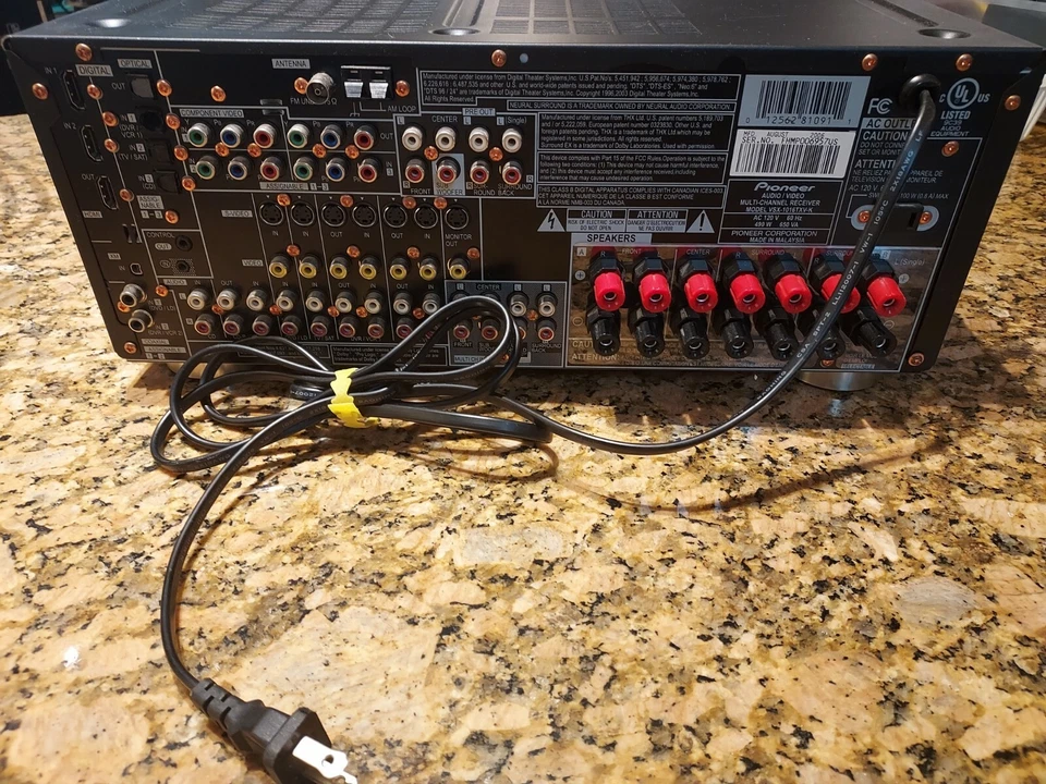 EXCELLENT Pioneer VSX-1016TXV Bundle AV Receiver 1080p HDMI+ Manual+REMOTE - Image 4 of 4