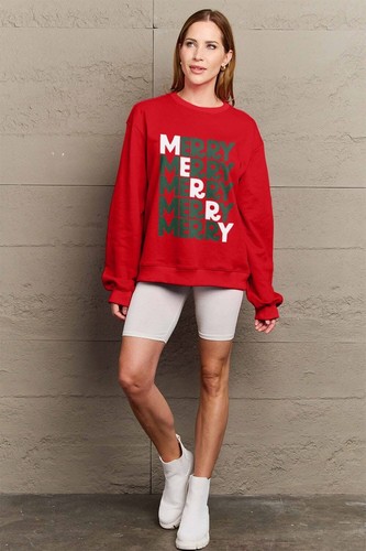Simply Love Merry Sweatshirt - Bild 4 von 21