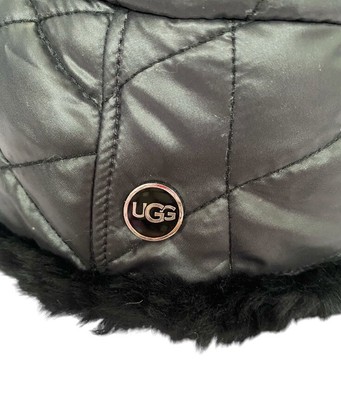 UGG Quilted Puffer Bucket Hat(Black) | eBay display picture 2