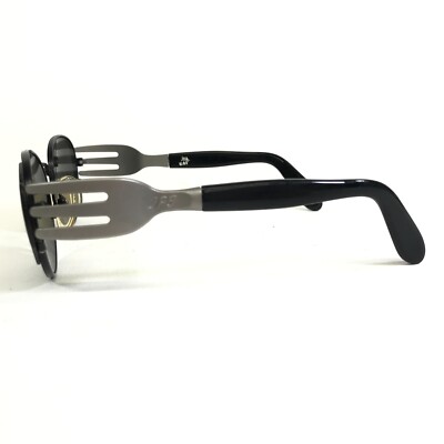 Vintage Jean Paul Gaultier Sunglasses 56-3281 Black Gray