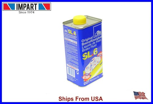 ATE Original SL.6 DOT 4 Brake Fluid, 1 Liter Can