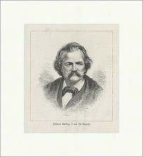 Johann Halfig, ges. il 29 agosto scultore tedesco Monaco incisione su legno E 18788
