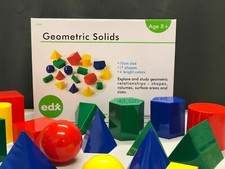 Lernspiele Kinderspiele Lernspiel Geometrische Figuren Körper Montessori 17 tlg.