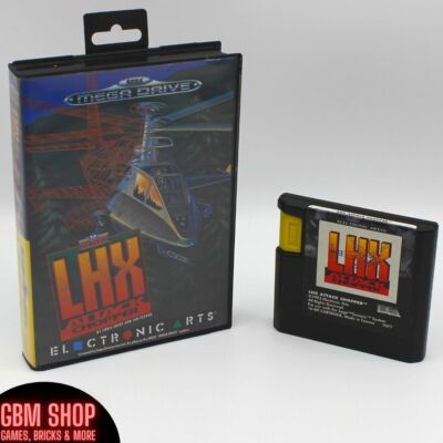 Sega Mega Drive Spiel | Air Force LHX Attack Chopper | PAL