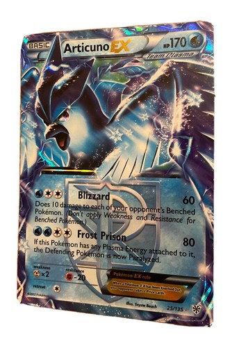 Pokemon Card Japanese Articuno EX SR Team Plasma 1st Edition BW7
