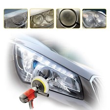 2Pcs Headlight Lens Restoration Kit Restore Appearance Motorcycle Car Windscreen