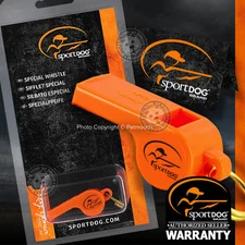 SportDOG SAC00-11749 Original ROY GONIA Special Orange Whistle with PEA