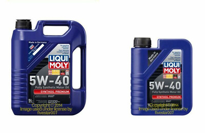 6-LiTer SYNTHOIL PREMIUM 5w40 Synthetic Gas Diesel Engine Motor Oil for Mercedes