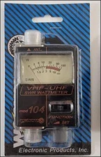 Workman 104 SWR Power Meter for VHF / UHF Ham / CB Radio New