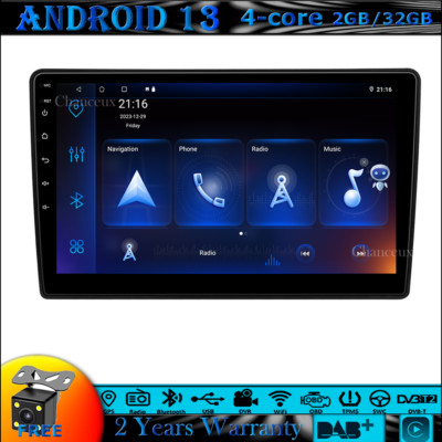 10''Android 13 Autoradio Carplay GPS SAT Navi BT DVR DAB for Citroen C5 2008-2017