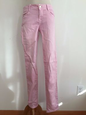 ZARA Trafaluc Core Denim Slim Jeans Pink Size