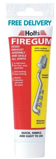 HOLTS FIREGUM EXHAUST ASSEMBLY PASTE SEALS ALL JOINTS 150G *NEW*
