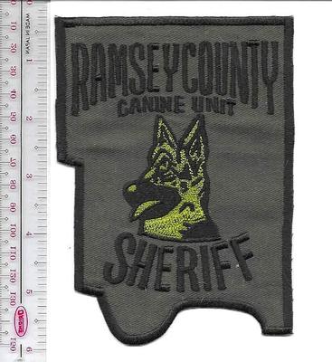 K-9 Police Minnesota Ramsey County Sheriff's Office Canine Unit NO