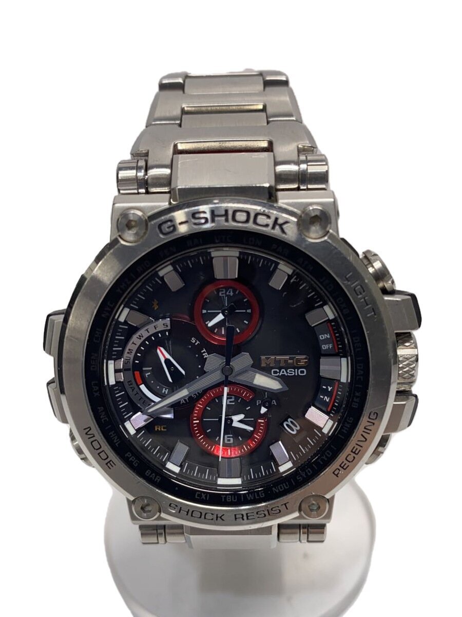 CASIO Solar watch G SHOCK Analog Titanium SLV SLV SS