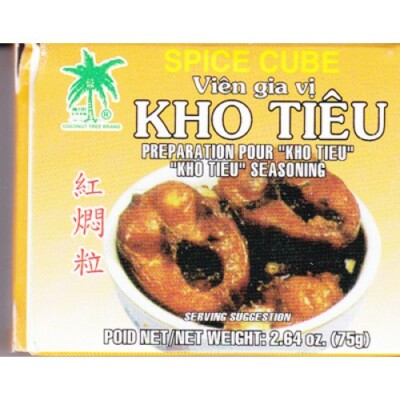 Spice Cube Spice Kho Tieu Seasoning  2.64 oz ( 75g )
