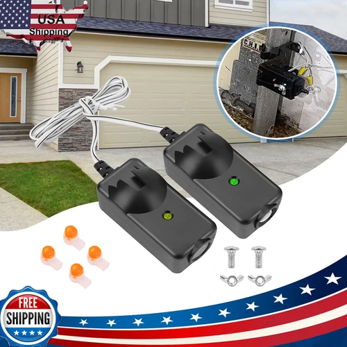 Universal 41A5034 Sensor Kit Fits Craftsman Chamberlain Liftmaster Garage Door