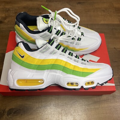 Nike Air Max 95 Essential Green Apple Tour Yellow DQ3429-100 Mens Size 6.5 NEW