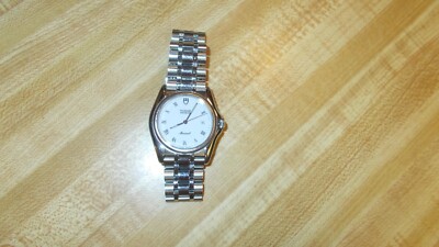 Stainless Rolex Tudor Monarch stainless quartz Date watch.SUPER  NICE!