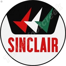 Sinclair Gasoline 11.75" Round Metal Sign