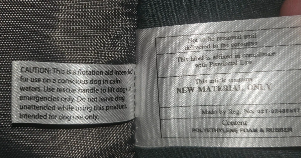 Chaleco salvavidas Top Paw perro dispositivo de flotación naranja para seguridad en el agua medio NUEVO Foto 2 de 3